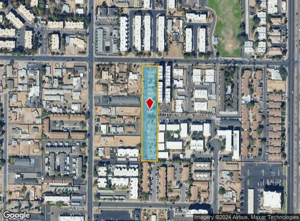  1621 W Colter St, Phoenix, AZ Parcel Map