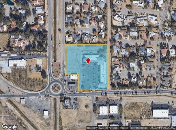  1071 Country Club Rd, El Paso, TX Parcel Map