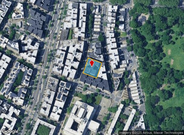 1510 Sheridan Ave, Bronx, NY Parcel Map