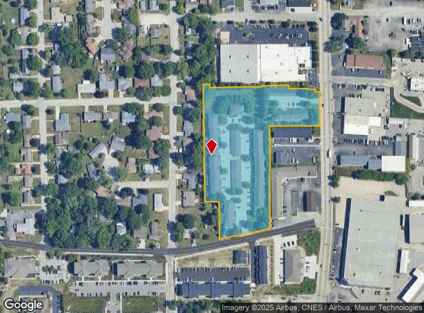 500 Portledge Commons Dr, Lafayette, IN Parcel Map