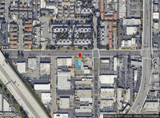  759 Baker St, Costa Mesa, CA Parcel Map