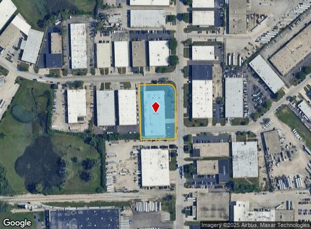 210 S Fairbank St, Addison, IL Parcel Map