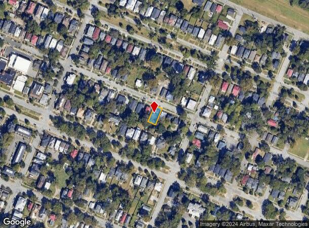  214 Ellis St, Augusta, GA Parcel Map