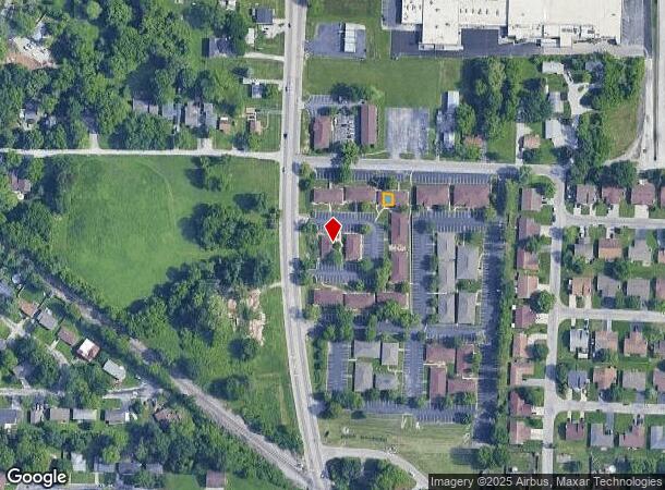  2810 Frank Scott Pky W, Belleville, IL Parcel Map