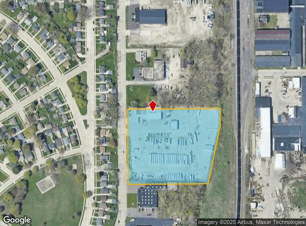 2605 S Memorial Dr, Racine, WI Parcel Map