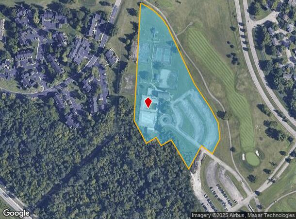  5555 Beckett Ridge Blvd, West Chester, OH Parcel Map