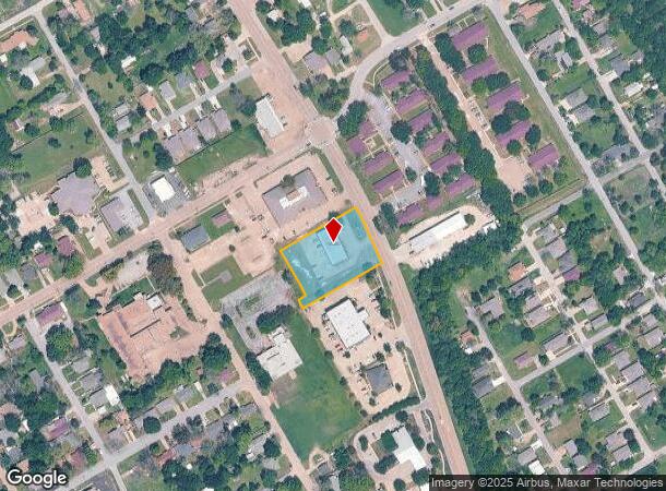 611 S Clay St, Ennis, TX Parcel Map
