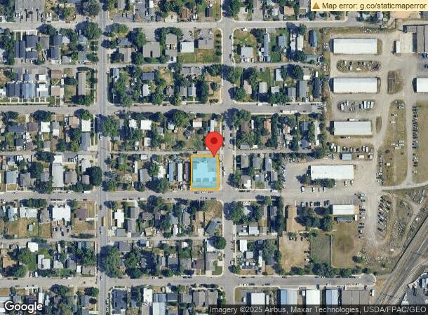  1725 S Grant St, Missoula, MT Parcel Map