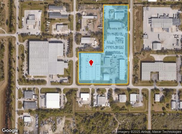  3054 Industrial 31St St, Fort Pierce, FL Parcel Map