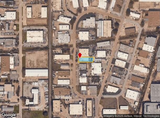  2702 National Cir, Garland, TX Parcel Map
