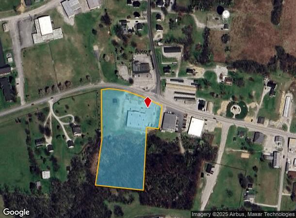 4925 Highway 52, Loretto, KY Parcel Map