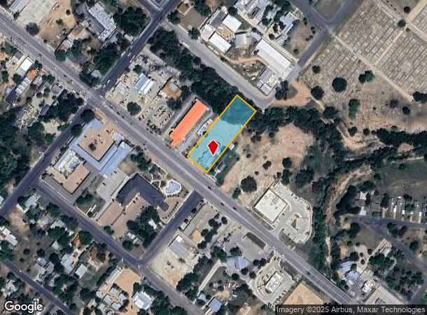  518 E Main St, Fredericksburg, TX Parcel Map