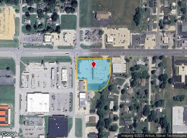 1915 W Broadway St, Princeton, IN Parcel Map