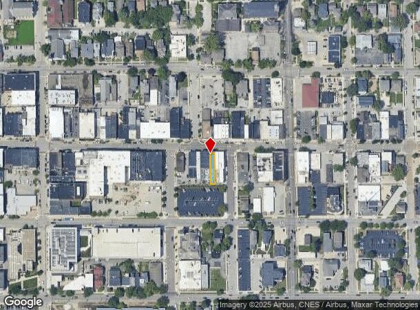  725 Main St, Lafayette, IN Parcel Map