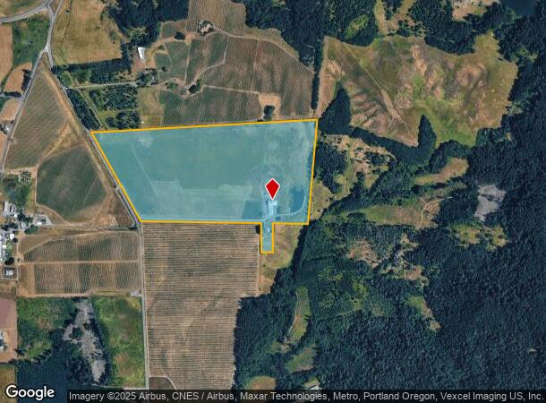  10280 Ne Abbey Rd, Carlton, OR Parcel Map