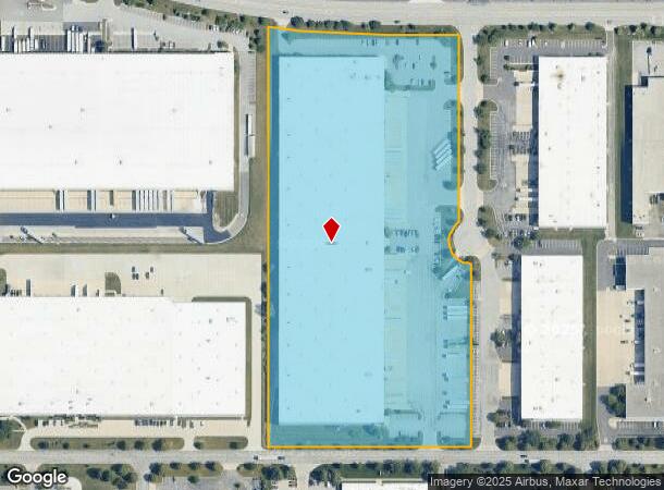  883 Carol Ct, Carol Stream, IL Parcel Map