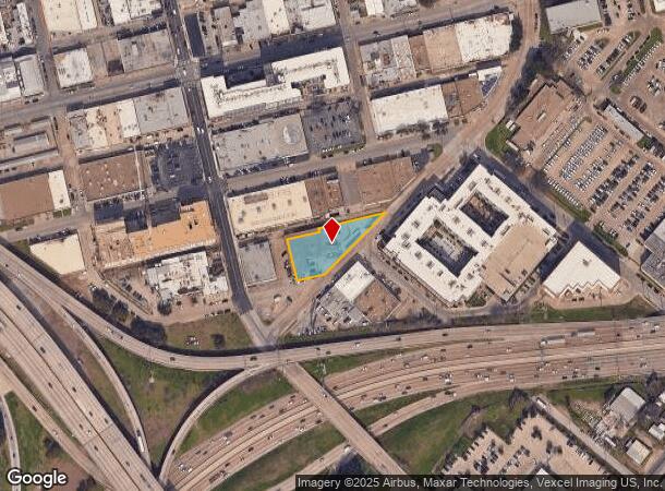 441 S Hall St, Dallas, TX Parcel Map
