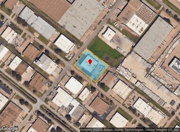  8300 Sovereign Row, Dallas, TX Parcel Map