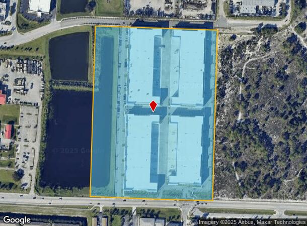  1600 Silver Beach Rd, Lake Park, FL Parcel Map