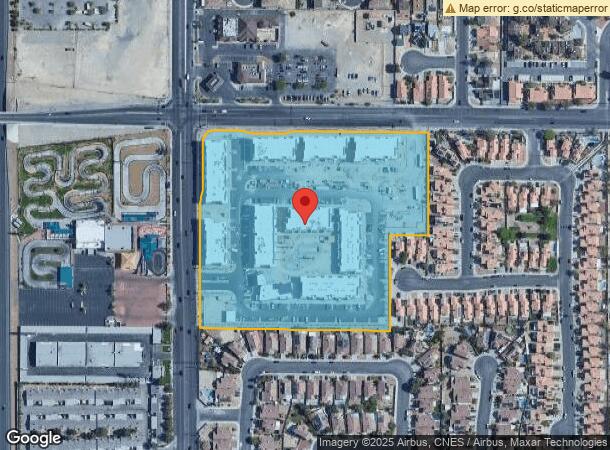  1500 N Rainbow Blvd, Las Vegas, NV Parcel Map