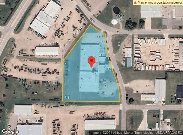  1302 Foskett St, Crookston, MN Parcel Map