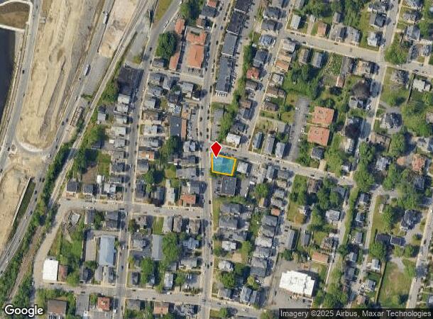 591 N Main St, Fall River, MA Parcel Map