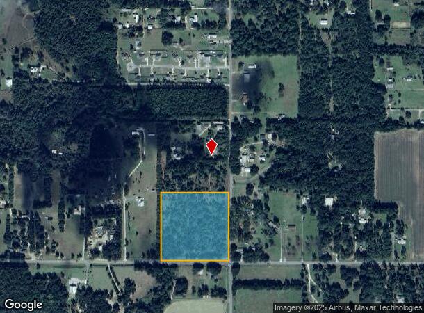  20651 Lacey Rd, Silverhill, AL Parcel Map