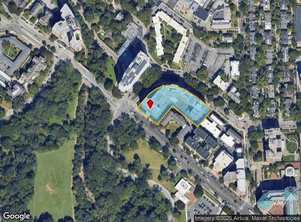  116 W University Pkwy, Baltimore, MD Parcel Map