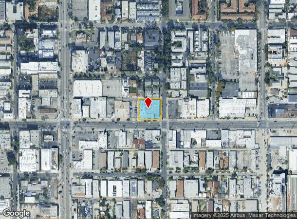  6201 Santa Monica Blvd, Los Angeles, CA Parcel Map