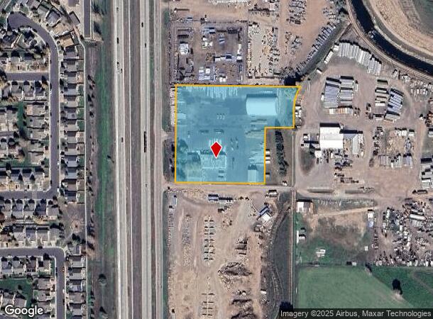 1012 Ne Frontage Rd, Fort Collins, CO Parcel Map