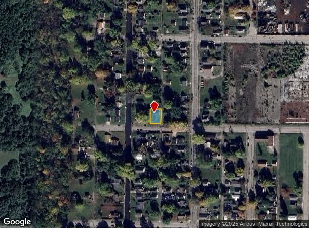  408 S O St, Richmond, IN Parcel Map