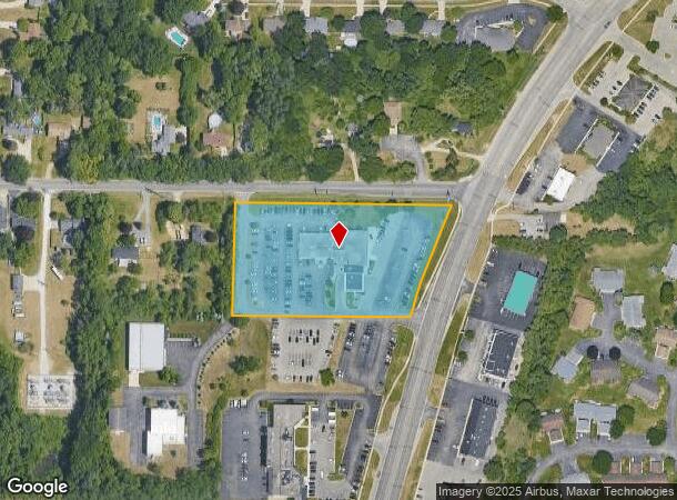  4575 Plainfield Ave Ne, Grand Rapids, MI Parcel Map