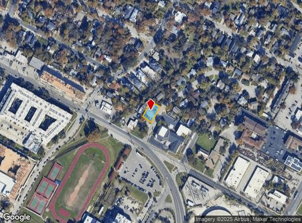  5908 Aurora Dr, Austin, TX Parcel Map