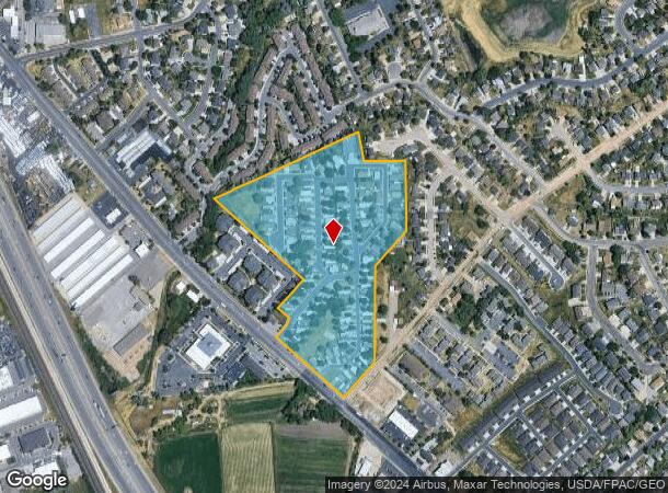  680 N Main St, Kaysville, UT Parcel Map