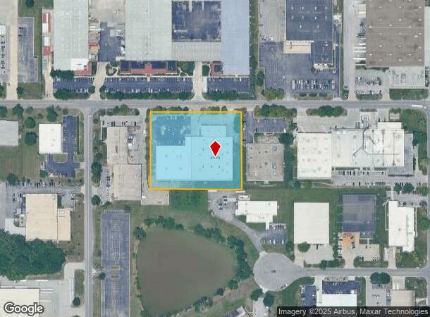  15555 W 108Th St, Lenexa, KS Parcel Map