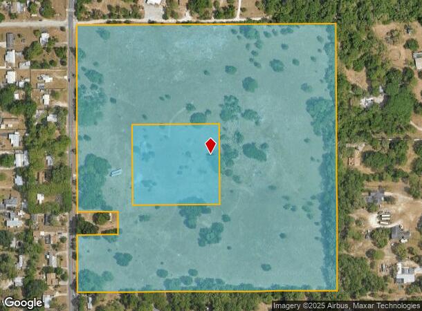  12918 Hicks Rd, Hudson, FL Parcel Map