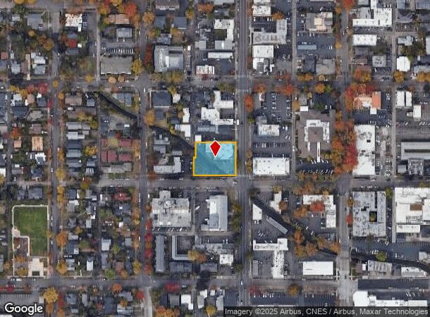  1590 Willamette St, Eugene, OR Parcel Map