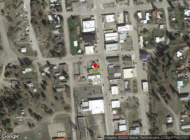  627 S Clark Ave, Republic, WA Parcel Map