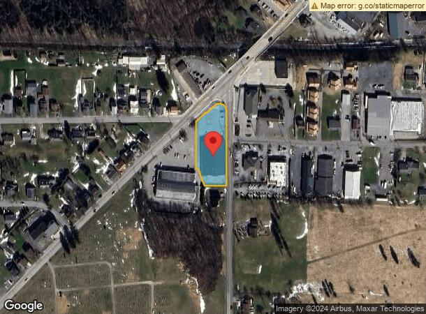  1100 W High St, Ebensburg, PA Parcel Map