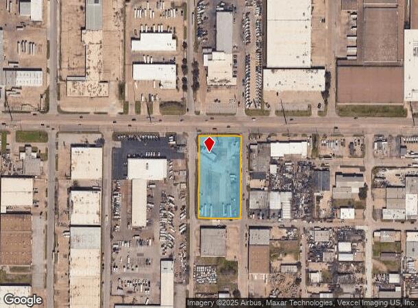  3632 Irving Blvd, Dallas, TX Parcel Map