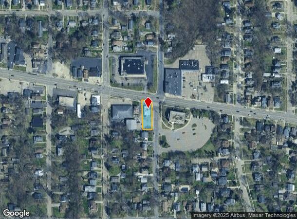  1727 W Main St, Kalamazoo, MI Parcel Map