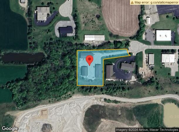  3051 Beechwood Industrial Ct, Hubertus, WI Parcel Map