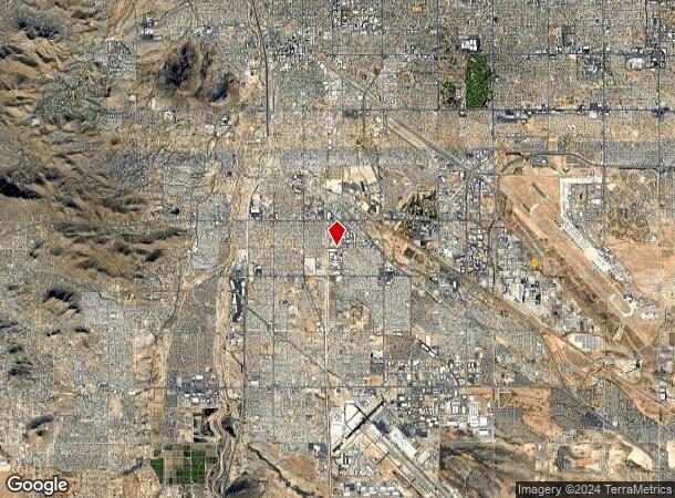  4485 E Tennessee St, Tucson, AZ Parcel Map