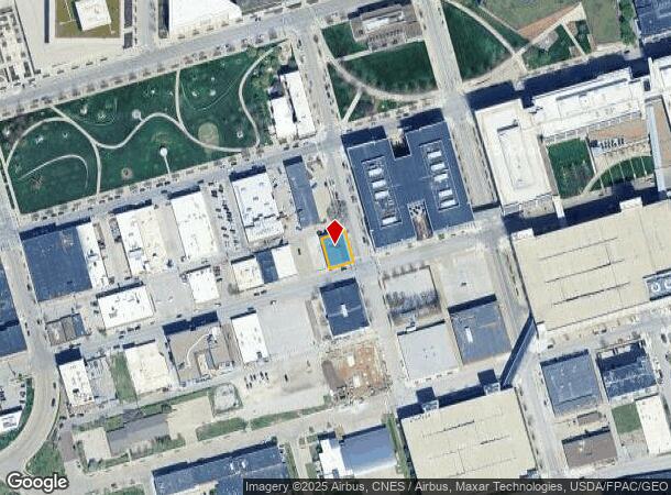  1303 Walnut St, Des Moines, IA Parcel Map