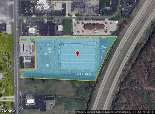  7469 South Ave, Youngstown, OH Parcel Map