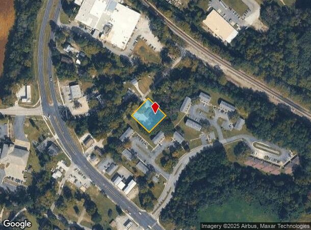 110 Depot St, Toano, VA Parcel Map