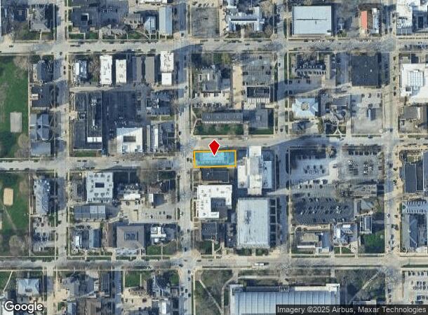 401 E Chalmers St, Champaign, IL Parcel Map