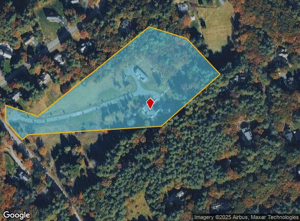  605 Elm St, Walpole, MA Parcel Map