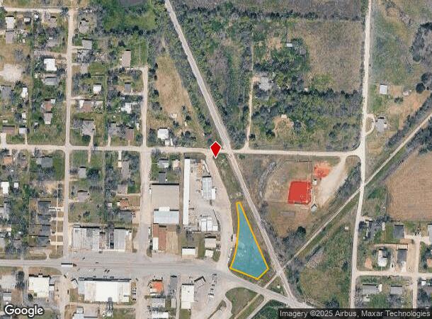 100 N 1St St, Celeste, TX Parcel Map