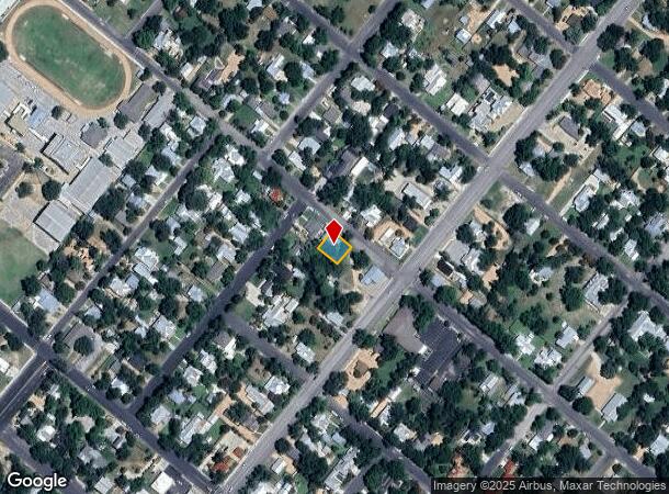 109 E College St, Fredericksburg, TX Parcel Map